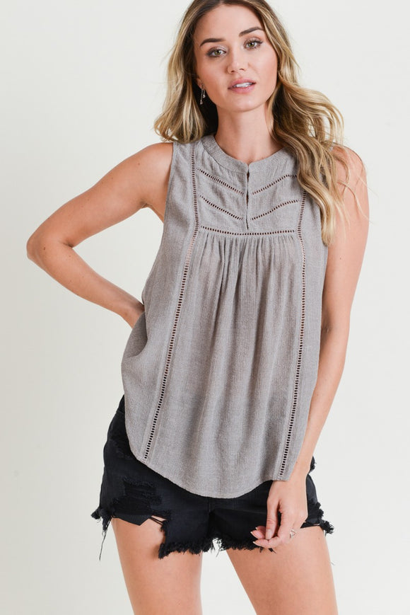 Laurie Sleeveless Blouse