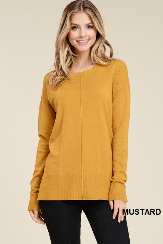 Nicole Sweater in Mustard