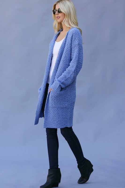 Periwinkle blue cardigan best sale