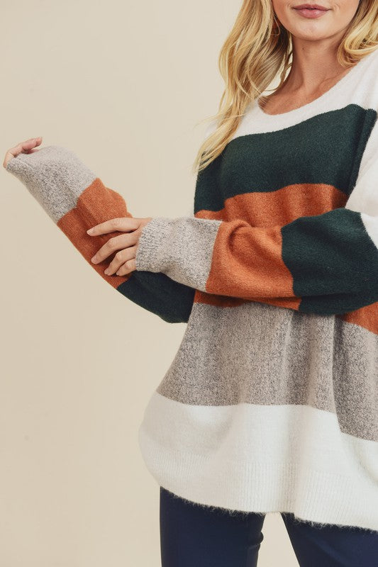 Hazel Striped Sweater