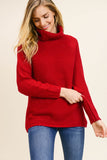 Eve Sweater in Red