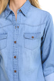 Chic In Chambray Shirt