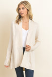 Falling For You Cardigan in Beige