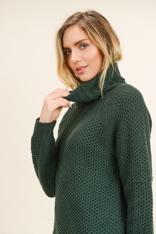 Eve Sweater in Hunter Green